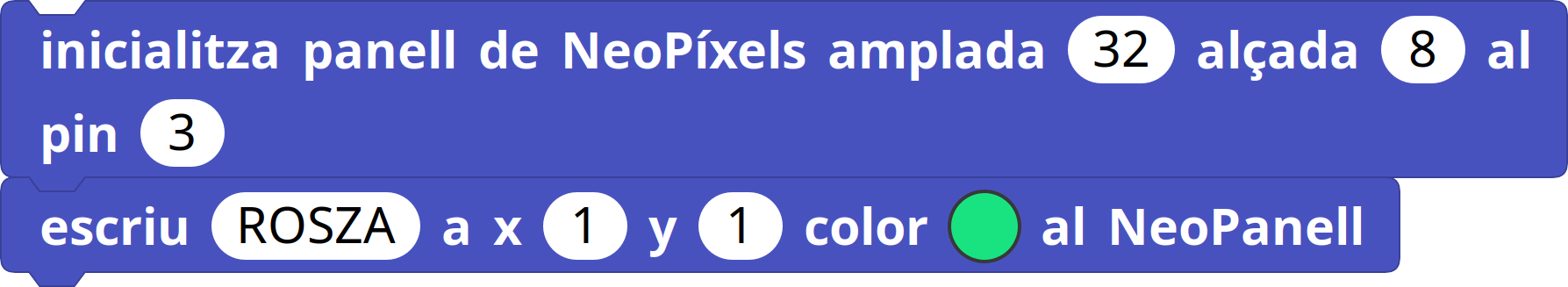 Inialització 32x8