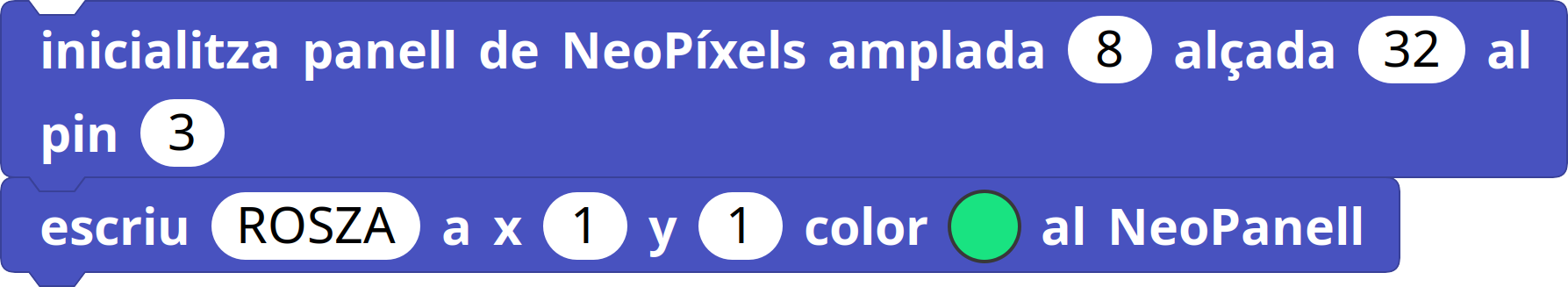 Inialització 8x32