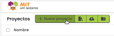 Crear nuevo proyecto