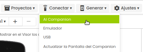 Conectar el Companion