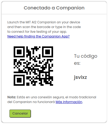 Escanear el código QR