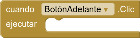 Bloque cuando clic botón