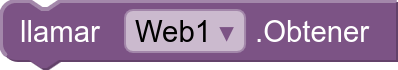 Bloque get Web
