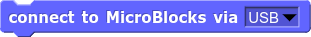 Connectar a MicroBlocks USB