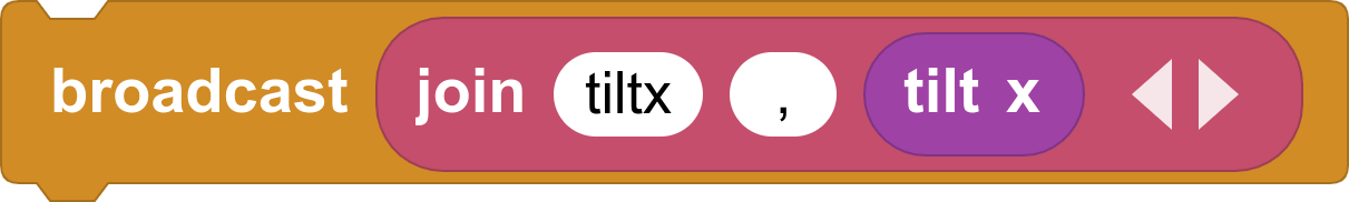 Send X tilt