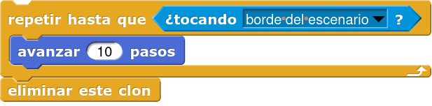 Subir hasta tocar el borde