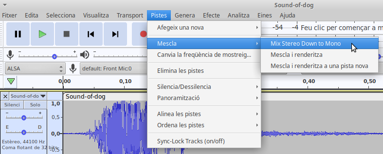 Convertir a mono