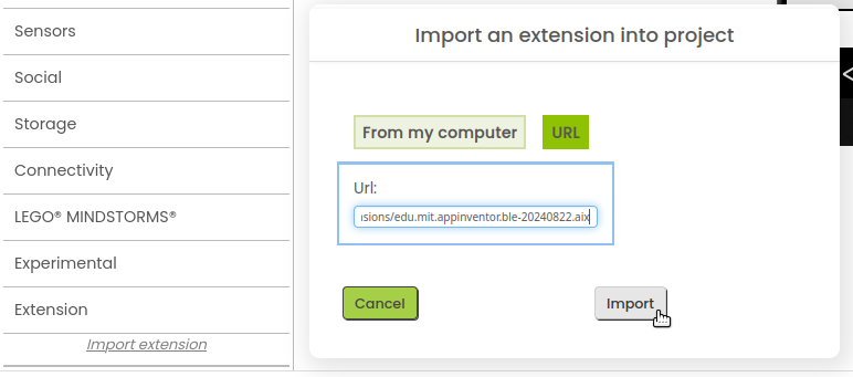 Import Extension