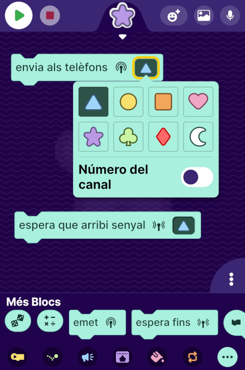 OctoStudio BLE blocs