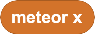 La variable "meteor x"