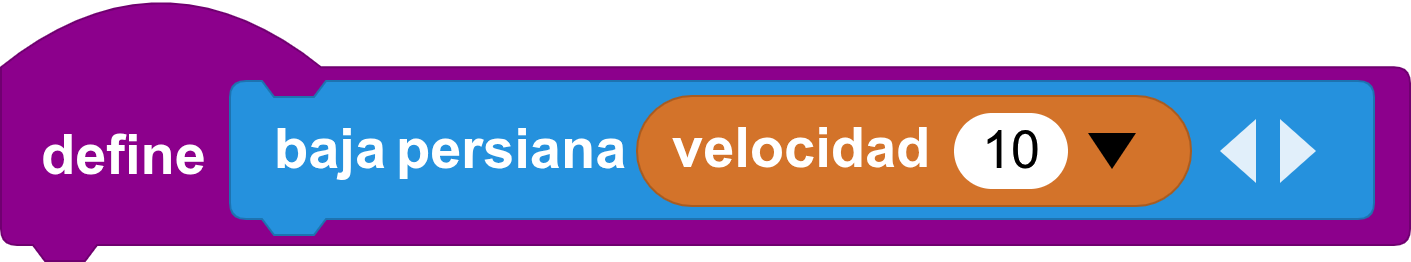 Parámetros del bloque