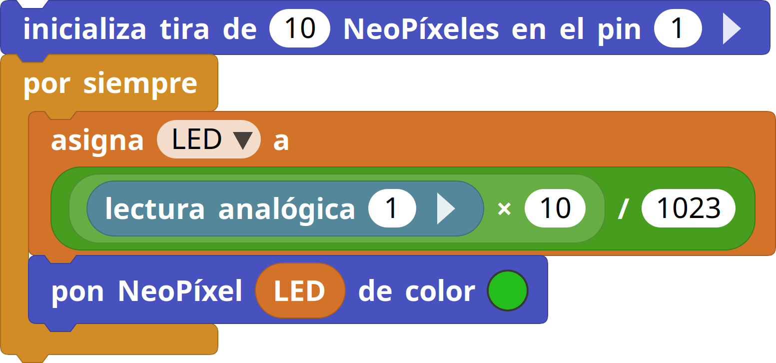 Barra de LEDs 1