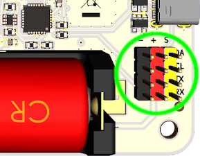 Pins I²C ED1