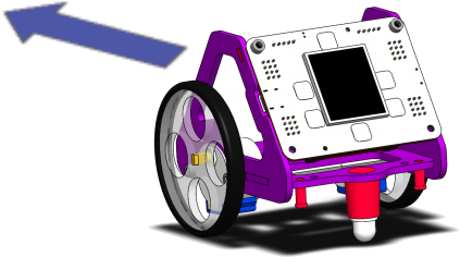Mover robot hacia adelante