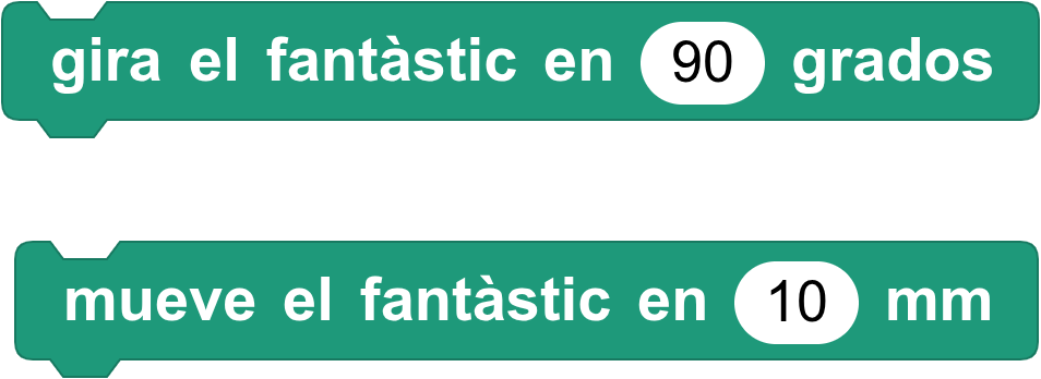 Bloques de la librería ED1 Fantàstic