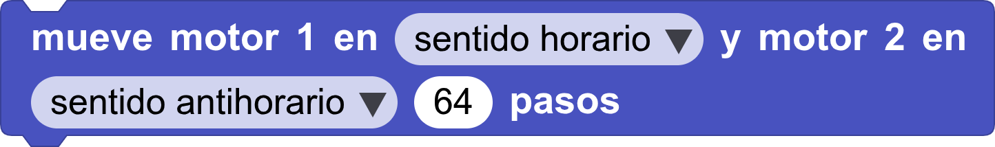 Bloque mueve motores
