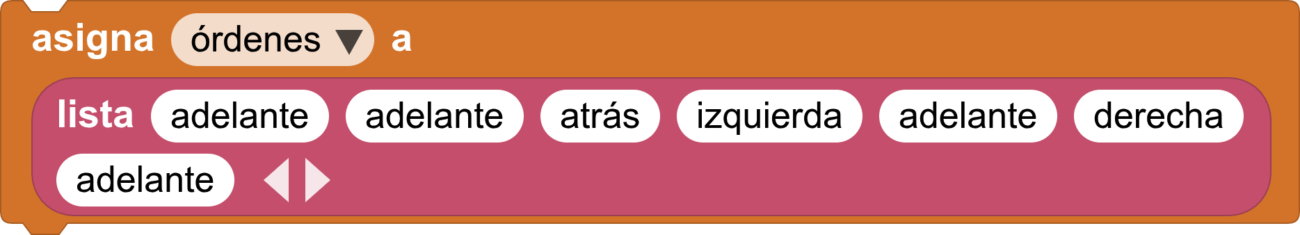 Ejemplo asignar órdenes