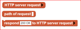 HTTP server blocks