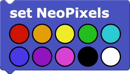 Set NeoPixel Colors