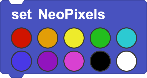 Set NeoPixel Colors