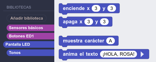 Librerías por defecto