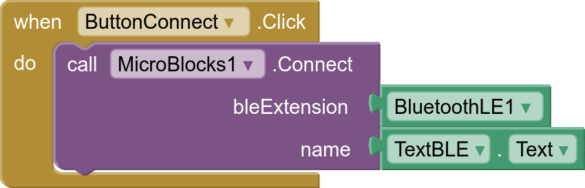 Connection Button