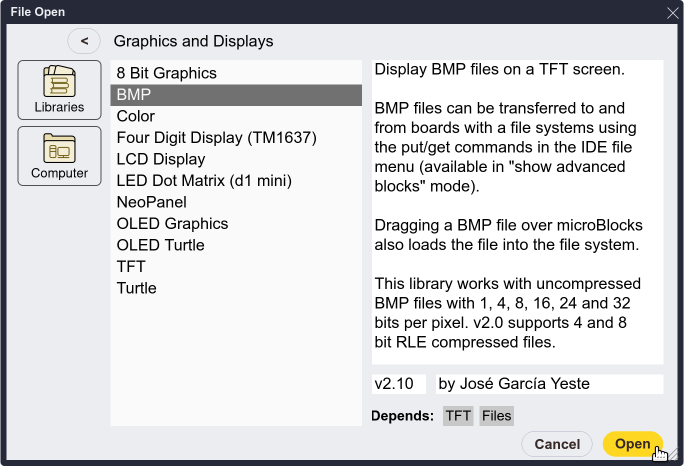 BMP Library